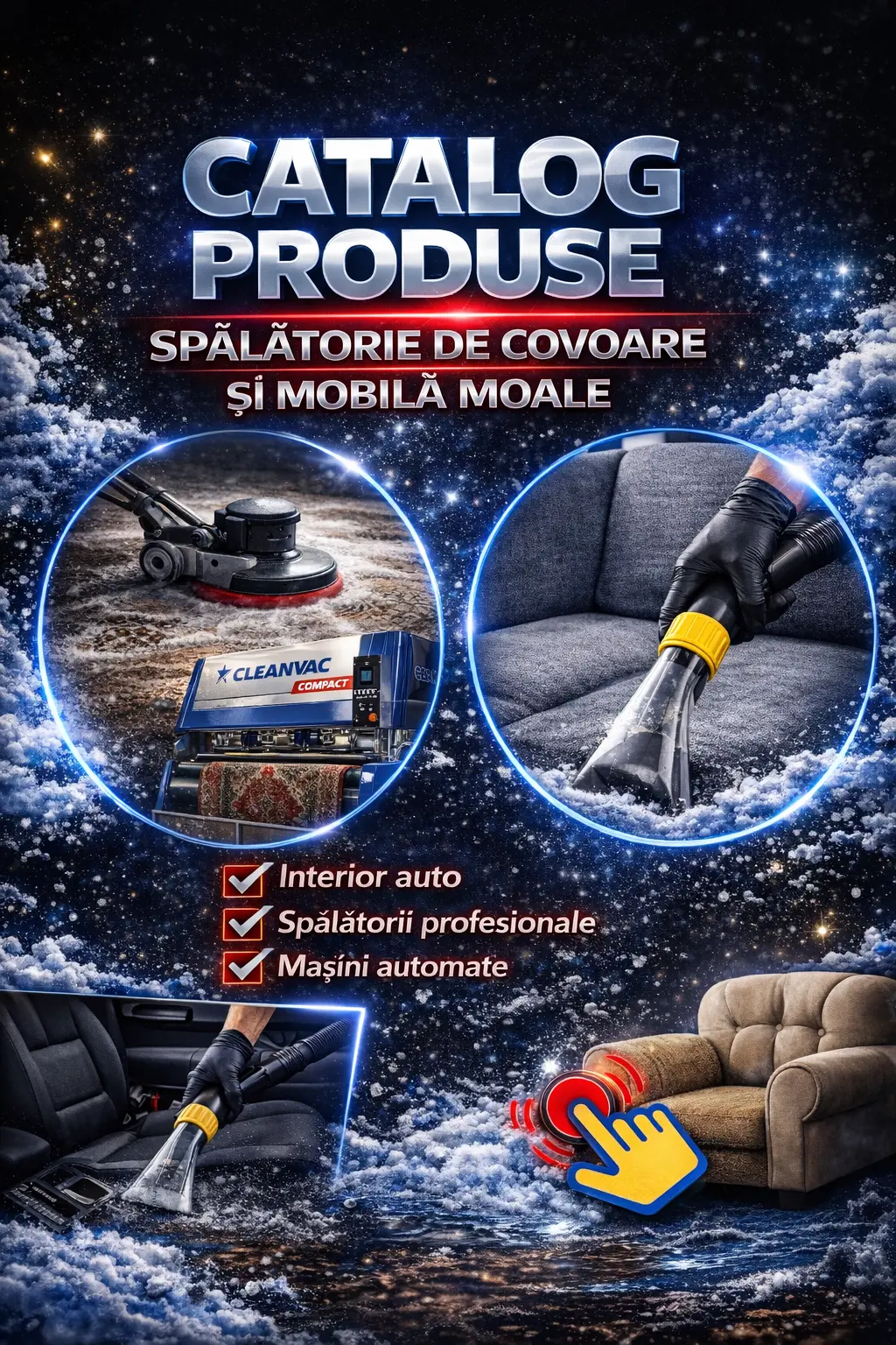 Detergenți covoare și tapițerie